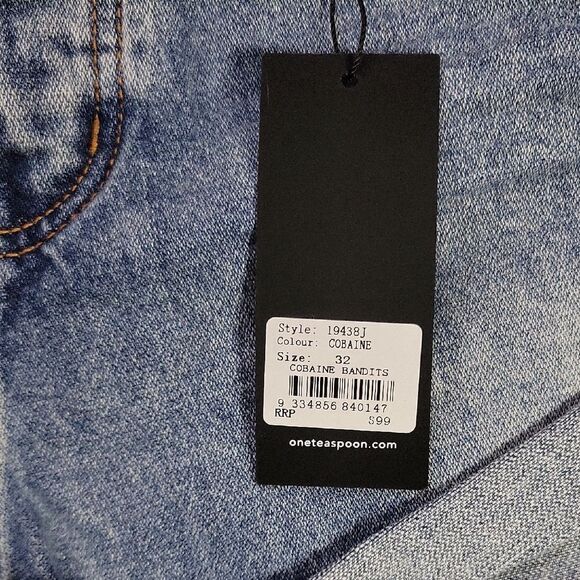 One Teaspoon Denim Shorts NWT - Picture 2 of 6